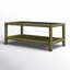 Pine Isle Glass Coffee Table-1825228109