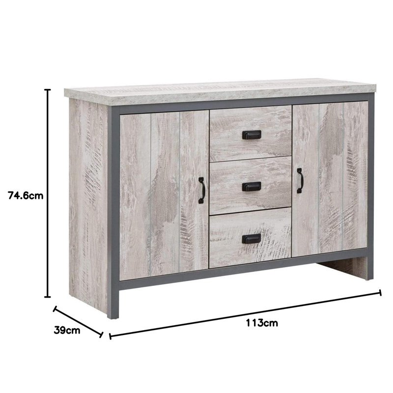 Delran 113cm Sideboard