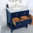 Bonsai 30'' Single Bathroom Vanity with Marble Top-1489515825