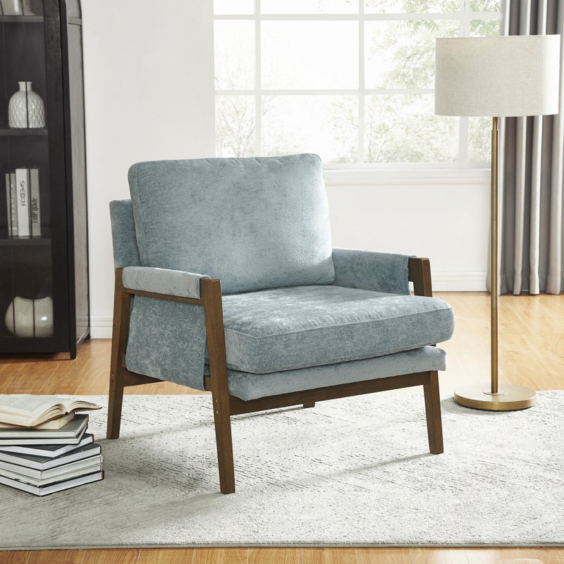 Fauteuil Modern Cobb, Bleu