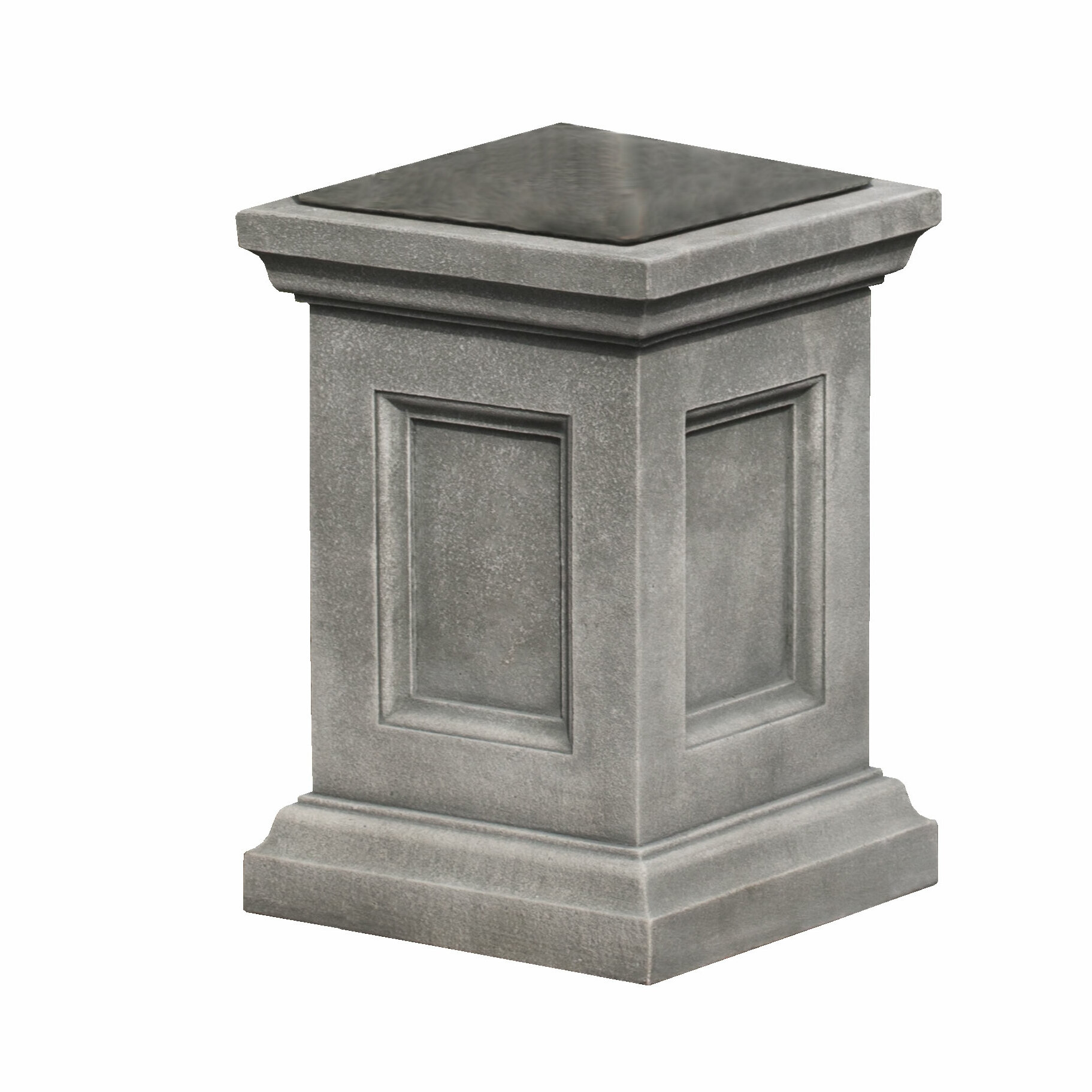 Campania International Inc Weather Resistant Concrete Abstract   Weather Resistant Concrete Abstract Pedestal 