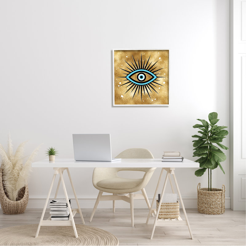 Bb-456, Giclée encadrée blanc bord de mer, H 24 po x l 24 po x P 1,5 po