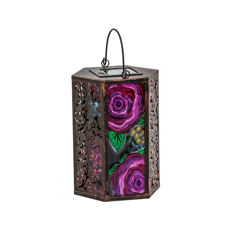 8.27'' Solar Powered Outdoor Lantern