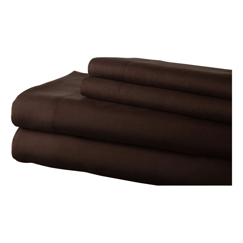 Ensemble de draps Gaston, Très grand, Chocolat