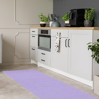 Tapis mauve classique