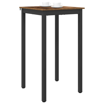 Standing Bar Table Engineered Wood