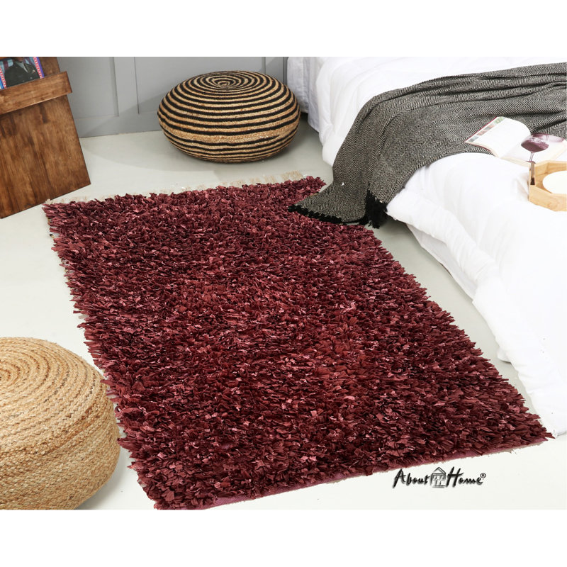 Magdalini Solid Colour Area Rug, Rectangle 90cm x 150cm