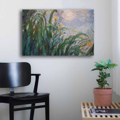 Claude Monet - peinture sur toile tendue