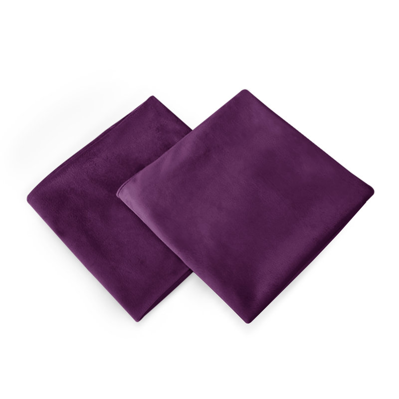 Frith Square Cushion Cover, 41cm H x 41cm W x 1cm D, Purple