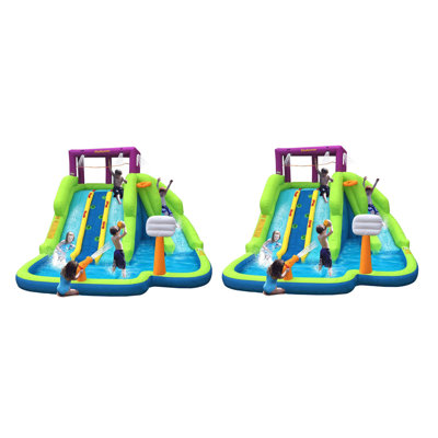 Kahuna 11' x 13' Inflatable Water Slide with Air Blower