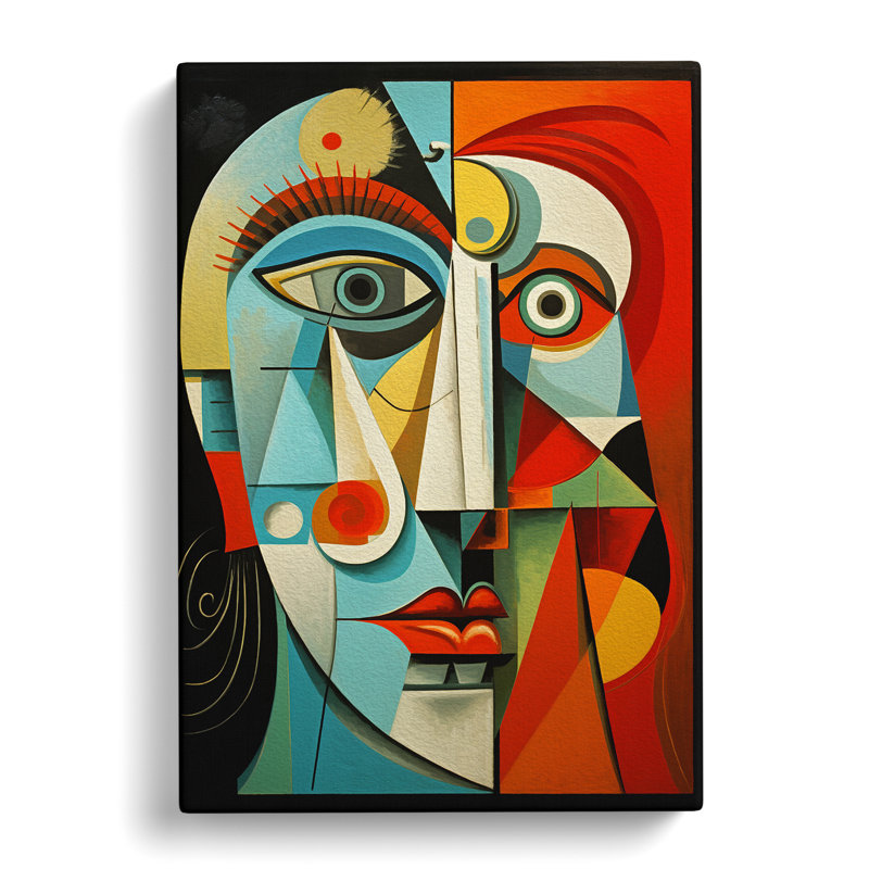 Pablo Picasso Tachisme - Wrapped Canvas, 76cm H x 50cm W x 3cm D