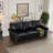 PU Leather Living Room Sofa with Storage，Nails Headtrim Decor-2143221522-2143221527