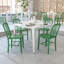 Commercial Grade Metal Indoor-Outdoor Bistro Chair-1957407511