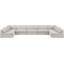 Howardine Upholstered U-Shaped Sectional Reversible-82751134