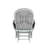 Cleo Wooden Glider and Ottoman-98415162-98415165