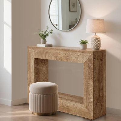 47" Hollowcenter Style Wooden Console Table by Millwood Pines
