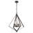 Crawfordville 6 - Light Geometric Chandelier