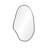 Black Frame Oblong Accent and Vanity Wall Mirror