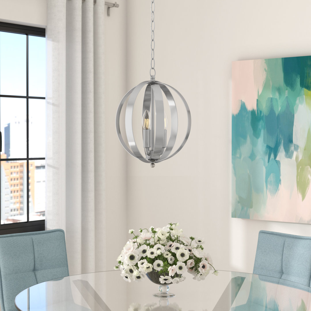 Albano 3 - Light Unique/Statement Pendant Laurel Foundry Modern Farmhouse® 