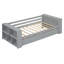 Lit de jour simple avec tablettes et tiroirs