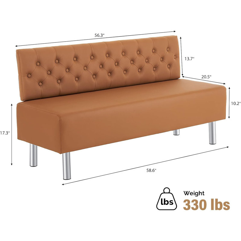 Banc de bureau 58,6 po