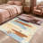 Blue Purple Abstract carpet-easy to clean, machine-washable, soft and comfortable; suitable for door mats, kitchens, living rooms, bedrooms, corridors, and laundry areas. Easy to clean, durable carpet for home decoration.-68683545