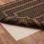 Tapis noir / brun Amadora