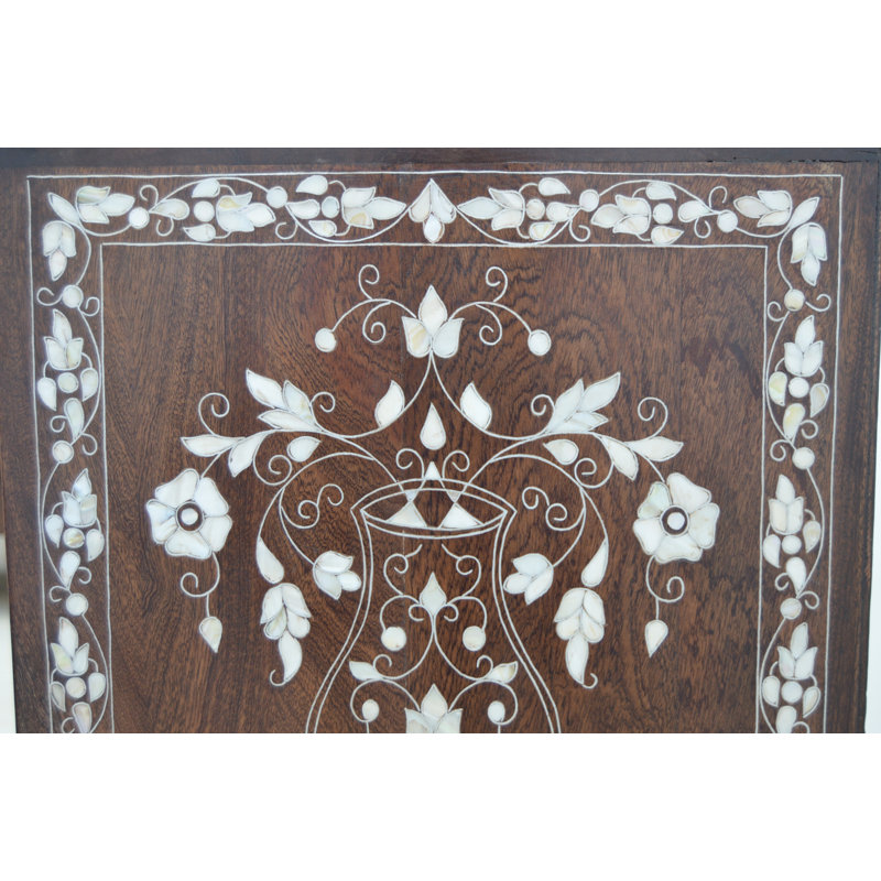Syrian 39'' W Solid Wood Console Table