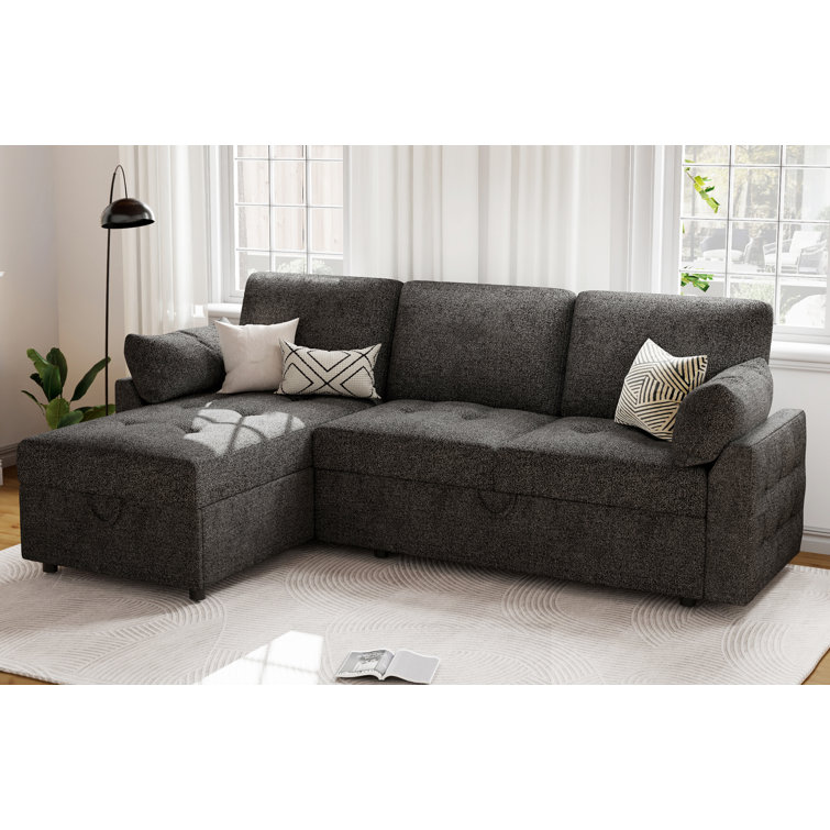 Wade Logan® Blaykelee Upholstered Sectional & Reviews