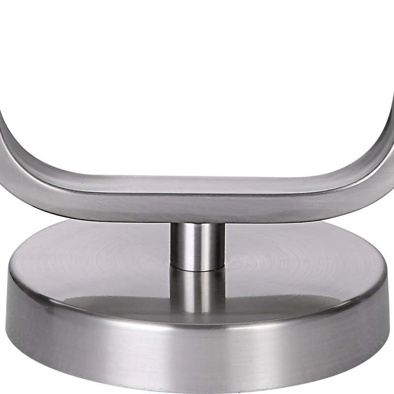Wadaan Metal Table Lamp, Brushed Nickel