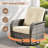 Jordanlee 6- Person Outdoor Seating Group With Cushions With Rocking Swivel Chairs-906177051