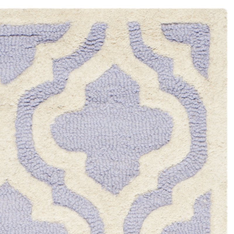 Cambridge Hand Tufted Wool Geometric Rug, Runner 2'6" x 12'