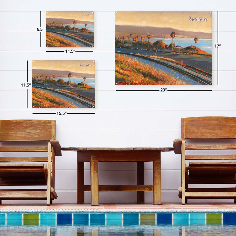On Metal Print, 8.5" H x 11.5" W x 0.04" D