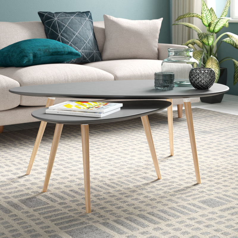 Julio Nesting Tables, Grey