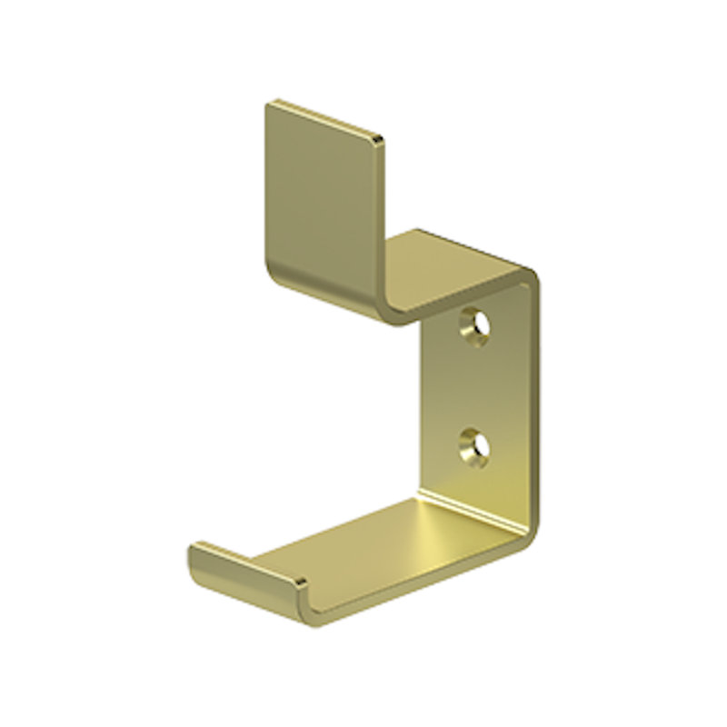 Deltana MH11U14 Heavy Duty, Modern Hook, 2-5/8" Projection in Polished Nickel, Oil-rubbed Bronze