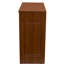 Armoire à paniers inclinable en acier avec accents en faux bois-320746436