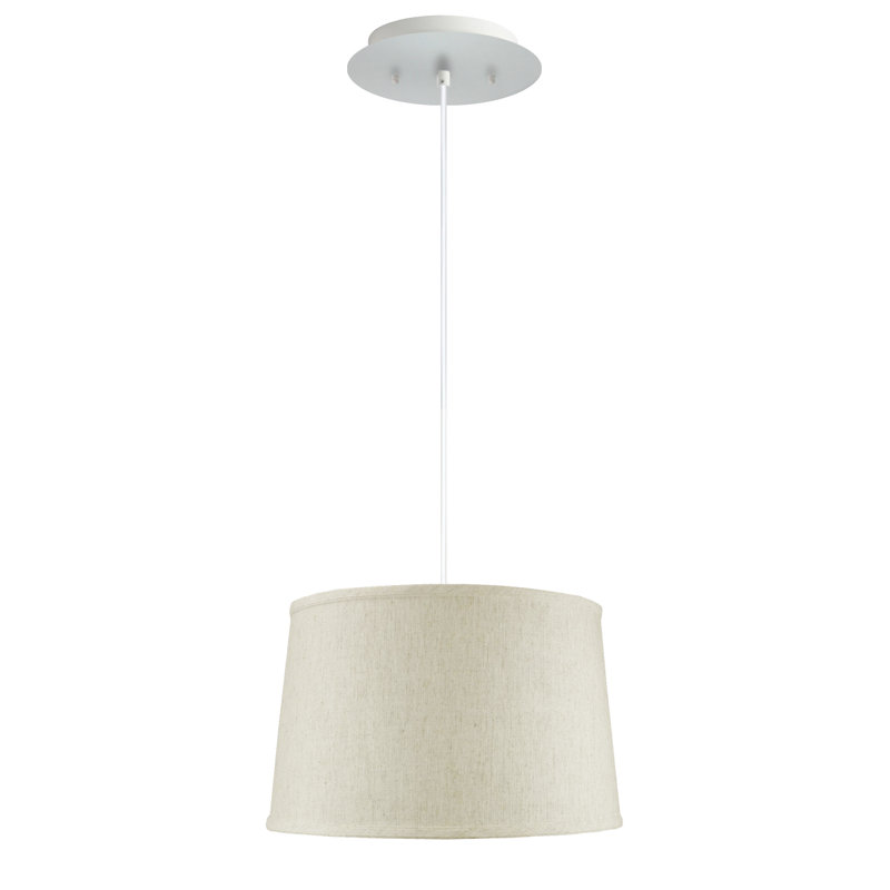 2 - Light White Single Pendant