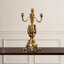 2 Piece Resin Tabletop Candelabra Set