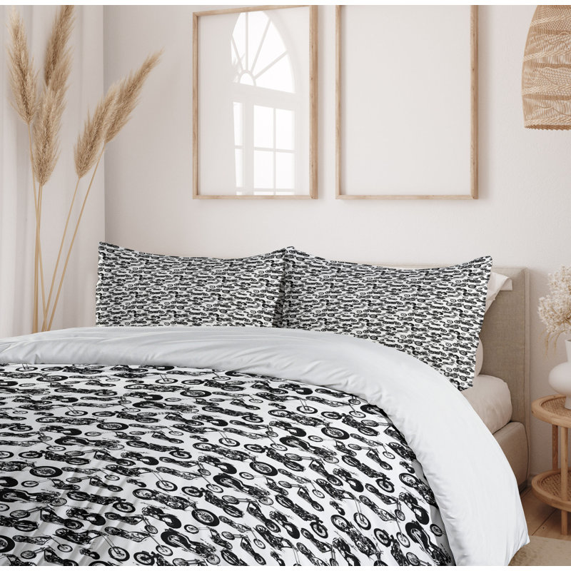 No Duvet Cover, California King Duvet Cover + 2 Standard Shams