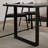 Minimalist Dining Table with Rock Slab Surface-102620721