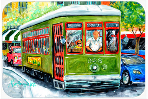 Street Car Glass Cutting Board