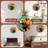 Colorful Bear Wall Clock Art Decor Home