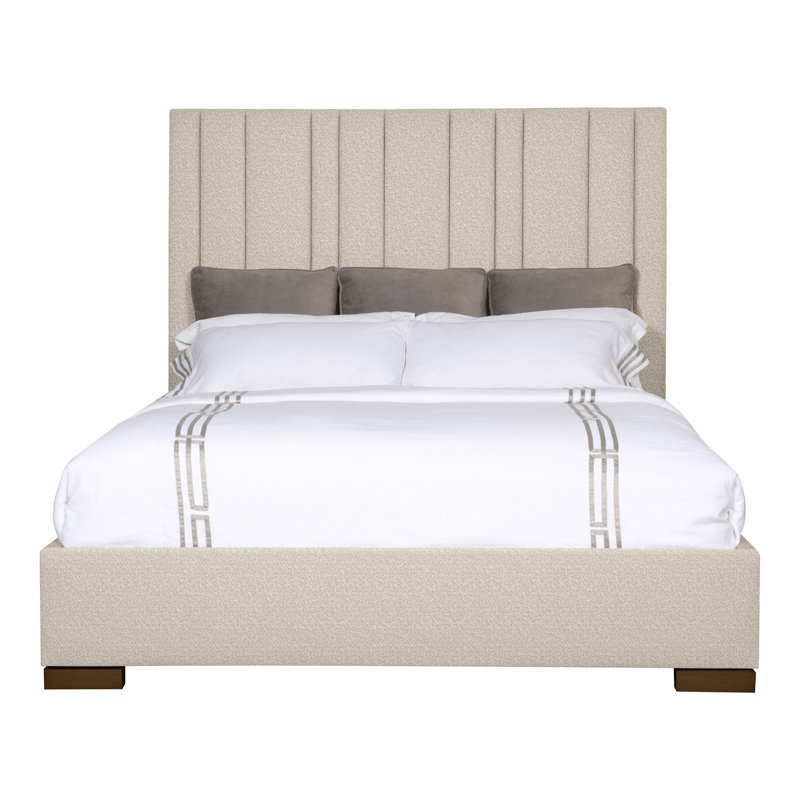 Wyeth Upholstered Bed, Nadia Steam, Navajo