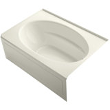 Windward® 60" x 42" Alcove/Tile In Soaking Acrylic Bathtub