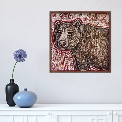 Wandering Bear by Lynnette Shelley - Painting on Canvas