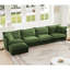 Canapé modulaire avec repose-pieds pour ensemble de salon modulaire Shetucket-1023722753-1039697308