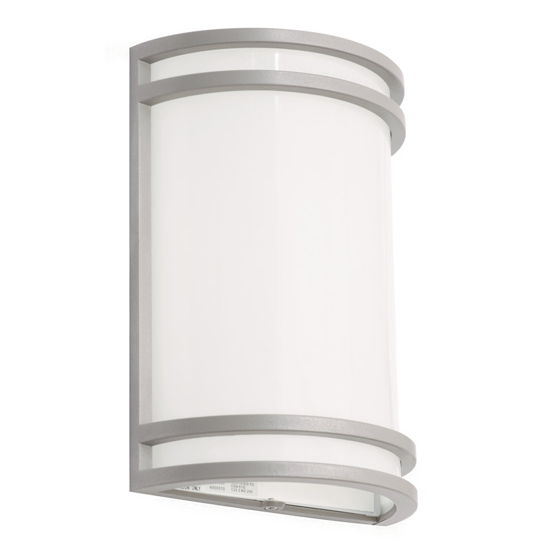Aluminum LED Wall Light, Gray