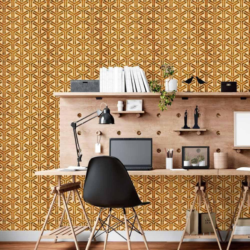 Geometric Peel & Stick Wallpaper N015012