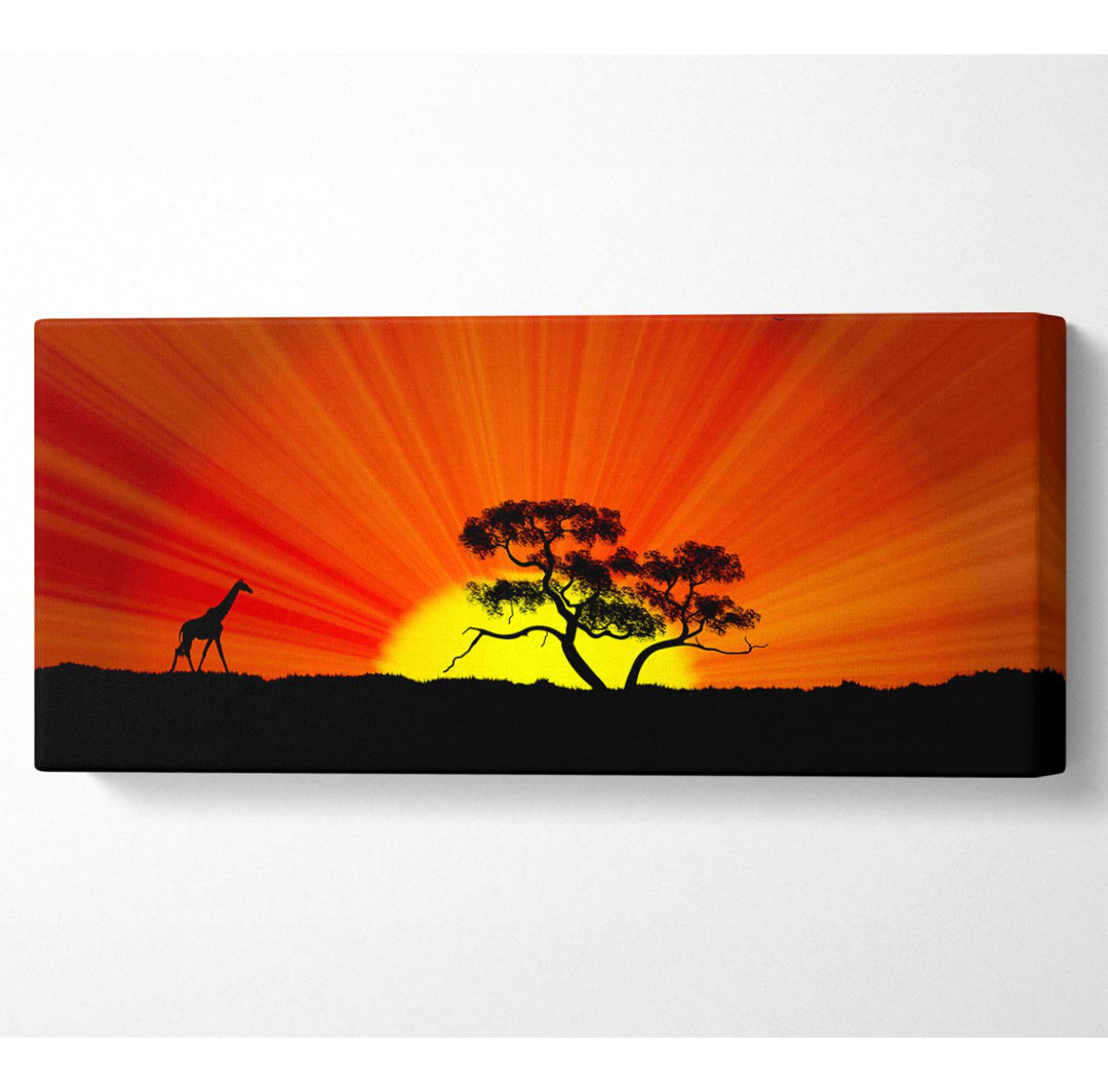 African Sunblaze - Kunstdrucke auf Leinwand - Wrapped Canvas