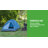 Wakeman Outdoors 2 Person Camping Tent with Rain Fly and Carrying Bag - Lightweight Outdoor Tent for Backpacking, Hiking, or Beach Use-44218567